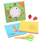 Kit de bricolage ludique de découpage de papier pour enfants