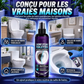 🥳OFFRE EXCEPTIONNELLE🥳💞Plus de 10 000 exemplaires vendus ! Nettoyant pour la ligne d'eau ! Élimine les traces noires, formule adhérente et moins d'efforts de récurage. Pour une cuvette de WC propre – procurez-vous le vôtre ! ✅