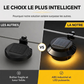 🌞 50 % DE RÉDUCTION MAINTENANT ! Lampe solaire portable pour jardin en acier inoxydable – Éclairage et recharge 2 en 1, lampe multifonctionnelle pour terrasse, camping et extérieur