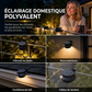 🌞 50 % DE RÉDUCTION MAINTENANT ! Lampe solaire portable pour jardin en acier inoxydable – Éclairage et recharge 2 en 1, lampe multifonctionnelle pour terrasse, camping et extérieur