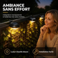 🌞 50 % DE RÉDUCTION MAINTENANT ! Lampe solaire portable pour jardin en acier inoxydable – Éclairage et recharge 2 en 1, lampe multifonctionnelle pour terrasse, camping et extérieur