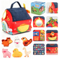 🏠 50 % DE RÉDUCTION MAINTENANT ! Kit de maison d'éveil pour enfant en matériaux sûrs – Créativité et apprentissage 2 en 1, développe la motricité, le langage et l'imagination, sans écran, dès 3 ans