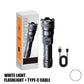 🔦 50 % DE RÉDUCTION MAINTENANT ! Lampe torche ultra-puissante en aluminium résistant – Éclairage et autonomie 2 en 1, faisceau intense pour camping, urgence et extérieur