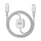 🔌 50 % DE RÉDUCTION MAINTENANT ! Câble de charge magnétique double en nylon tressé résistant – Connexion et protection 2 en 1, se branche en un clin d'œil et protège le port de votre appareil