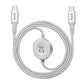 🔌 50 % DE RÉDUCTION MAINTENANT ! Câble de charge magnétique double en nylon tressé résistant – Connexion et protection 2 en 1, se branche en un clin d'œil et protège le port de votre appareil