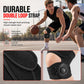 🦵 50 % DE RÉDUCTION MAINTENANT ! Sangle rotulienne réglable en tissu respirant – Soutien et maintien 2 en 1, réduit la pression sur le tendon et soulage la douleur, pour course, randonnée et sport