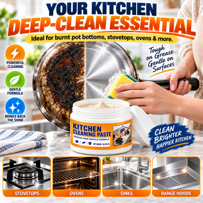 🍳 50 % DE RÉDUCTION MAINTENANT ! Décapant pour fonds de casseroles en formule puissante – Dissolution et nettoyage 2 en 1, élimine les résidus brûlés et la couche noire sans abîmer le métal ni l'antiadhésif