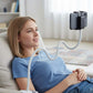 📱 50 % DE RÉDUCTION MAINTENANT ! Support de téléphone flexible pour lit et canapé – Maintien et confort 2 en 1, bras articulé réglable pour regarder vidéos, appels et films sans tenir le téléphone