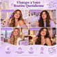 💇‍♀️ 50 % DE RÉDUCTION MAINTENANT ! Pince à onduler en céramique – Coiffage et ondulation 2 en 1, crée des vagues régulières et naturelles en quelques passages, sans brûler les cheveux, pour un look plage