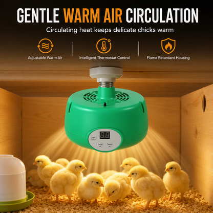 🐣 Save 50%! 🌡️ Chick Brooder Heater – Auto temp control & energy-efficient ✨