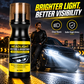 🚗 50 % DE RÉDUCTION MAINTENANT ! Rénovateur de phares anti-jaunissement en formule protectrice – Rénovation et protection 2 en 1, élimine l'oxydation, restaure la transparence et protège contre les UV