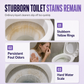 Nettoyant moussant à action rapide pour cuvettes de toilettes