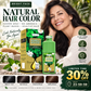 🏆 💇‍♀️ Coloration capillaire mousse longue durée à base de plantes | Sans ammoniaque | Application facile à la maison