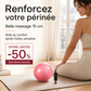 🤸‍♀️ Ballon de yoga alvéolé anti-éclatement